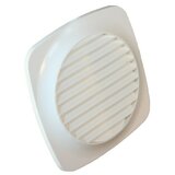 Air-Circle vanjska rešetka (podesivost: Ø 98 - 152 mm, s mrežom za muhe, bijele boje) Cijene