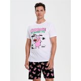 Sinsay Pamukna dvodijelna pidžama s printom Courage the Cowardly Dog | shoptok.hr