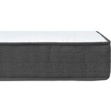  Boxspring postelja temno siva iz blaga 200x200 cm, (20648208) | Shoptok.si
