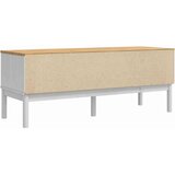 Klubska klop FLORO Bela 115 x 40 x 45 cm Masivno borovo les, (5000160672) Slike