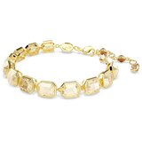 Swarovski Zapestnica med / svetlo rumena / zlata | Shoptok.si