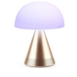 Lexon MINA L AUDIO prijenosna lampa s Bluetooth zvučnikom - Zlatna | shoptok.hr