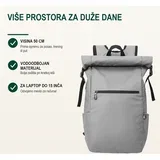 Ranac Nevada, Vodoodbojan, Odeljak za laptop, 15", Sivi