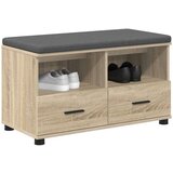  Haldna klop z blazino s predalom Sonoma hrast 80 x 38 x 46 cm, (5000155663) | Shoptok.si