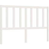  Posteljno vzglavje belo 146x4x100 cm trdna borovina, (20646571) | Shoptok.si