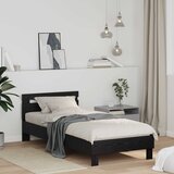 Krevetna konstrukcija Crni hrast 75 x 190 cm Konstruirano drvo | Eponuda.com