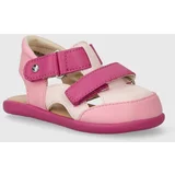 Ugg Otroški sandali ROWAN roza barva