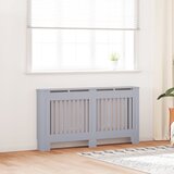  Pokrov za radijator antracit 152 x 19 x 81,5 cm MDF | shoptok.hr