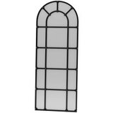 Hanah home Ogledalo Ovalis Dar Black | ePonuda.com