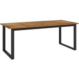  Vrtni stol s U-nogama 200 x 90 x 75 cm od masivnog drva bagrema | Eponuda.com