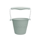 Scrunch silikonsko vedro, Sage Green | Shoptok.si
