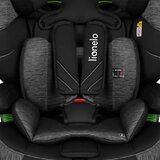 Lionelo autosjedalica Levi One i-Size 9-36 kg (76-150 cm) bez Isofix-a, Black Grey | Eponuda.ba