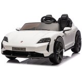  Licencirani auto na akumulator Porsche Taycan Turbo S - dvosjed - bijeli | Shoptok.si