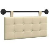  Držeće uzglavlje Zidne Krema 100 x 55 x 5 cm Lažna koža - Krema 90 cm bez LED | shoptok.hr