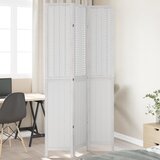 Furnova Paravan 3-delni bel trden les pavlovnije, (21929918) | Shoptok.si