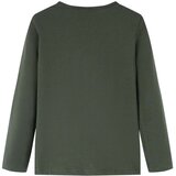 vidaXL Dječja majica dugih rukava kaki 92 | shoptok.hr