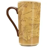 Šalica The - karta Međuzemlja, pergament, 470 ml
