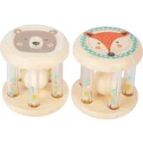 Rattle Animals Pastel zvečka s kuglicama 2 kom