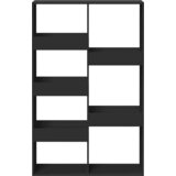 Sobna pregrada crna 100x33x155,5 cm konstruirano drvo | Eponuda.com