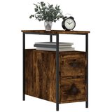  Noćni ormarići 2 kom boja hrasta 30x60x60 cm konstruirano drvo | Eponuda.com