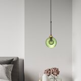 Squid Lighting Zelena viseča svetilka s steklenim senčilom ø 12 cm Twister – | Shoptok.si