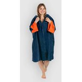 Dryrobe Fullzip Towel Robe Organic Cotton Surf poncho blue | Shoptok.si
