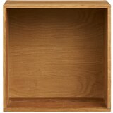 House Nordic Polica s više razina od punog hrasta u prirodnoj boji 18 cm Townsville – | shoptok.hr