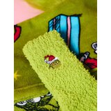 Sinsay Božićni set: dječji prekrivač s čarapama Grinch | shoptok.hr