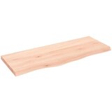  Polica 100 x 40 x 4 cm od neobrađene masivne hrastovine Cijene