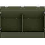 Hranilica za zečeve Maslinasto zelena 64.5 x 25.5 x 45.5 cm | Eponuda.ba
