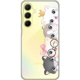  torbica silikonska print skin za samsung A556B galaxy A55 5G cats Cene