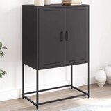 vidaXL Visoka komoda crna 68,5 x 38,5 x 107 cm čelična | shoptok.hr