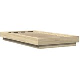  Okvir kreveta za pod Hrast sonoma 80 x 210 cm Konstruirano drvo | Eponuda.com