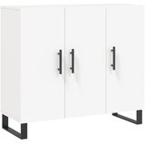  Komoda bijela 90x34x80 cm od konstruiranog drva | Shoptok.si