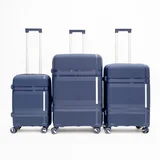 set kofera voyage 3/1 blue bolkofvoblue