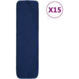 vidaXL Protuklizni otirači za stepenice 15 kom 75 x 20 cm modri Cijene