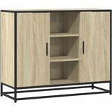  Komoda sonoma hrast 92x35x76 cm izrađeno drvo | shoptok.hr