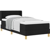  s opruga kutije s uzglavljem Crna 200 x 100 cm tkanina | shoptok.hr