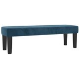  s oprugama i madracem tamnoplavi 140x190 cm baršunasti | shoptok.hr