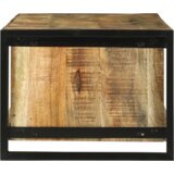 vidaXL Kavna miza 120x50x38 cm Trden grob mangov les | Shoptok.si