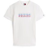 Tommy Jeans Majica '1985' svetlo modra / lila / rdeča / bela | Shoptok.si