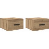  Noćni ormar Zidne 2 pcs Umjetnički hrast 35 x 35 x 20 cm | Eponuda.ba