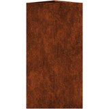  Vrtne sadilice 2 kom trokutasta 40x34,5x75 cm od pohabanog čelika | shoptok.hr