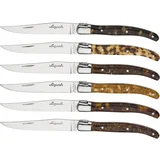 LAGUIOLE jean dubost 6 pcs. steak knives set acrylic