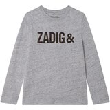 Zadig&voltaire Majice z dolgimi rokavi X25334-A35 Siva | Shoptok.si