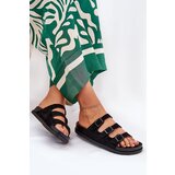 Boto Womens Slippers With Straps And Buckles Black Uliri | shoptok.hr