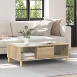 Kava Stol Sonoma hrast 102 x 55 x 35 cm Konstruirano drvo | shoptok.hr