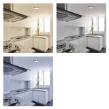  LED svetilo nadometno NEXXO, okroglo, srebrno, 21W, nastavljiva CCT | Shoptok.si