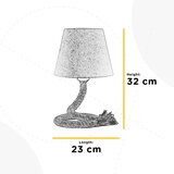Lesnina XXXL NAMIZNA SVETILKA 23/23/32 cm | Shoptok.si