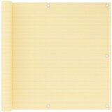 The Living Store Balkonsko platno bež 90x500 cm HDPE - Balkonsko Platno, (21750833) | Shoptok.si